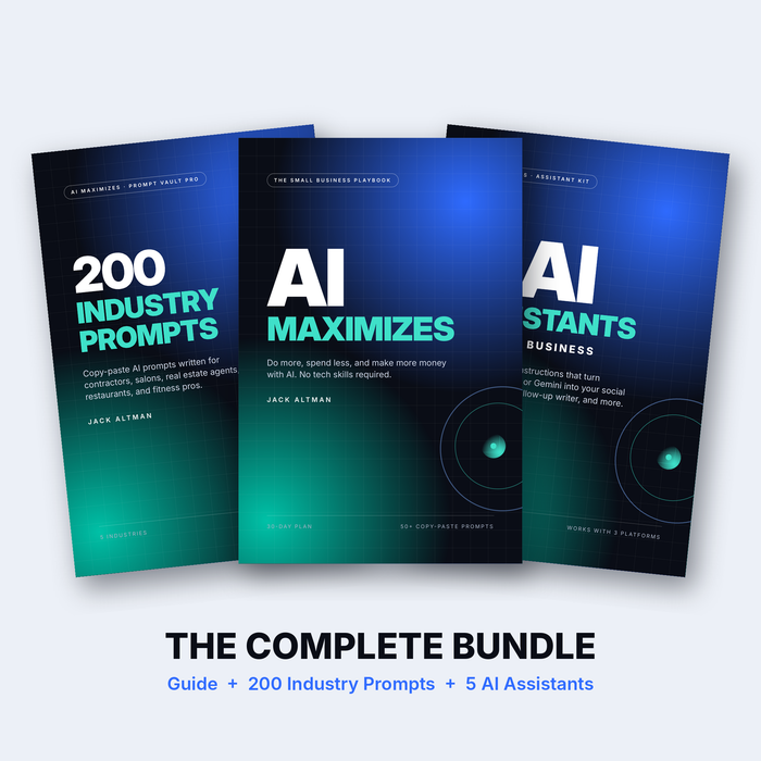 AI Maximizes Complete Bundle